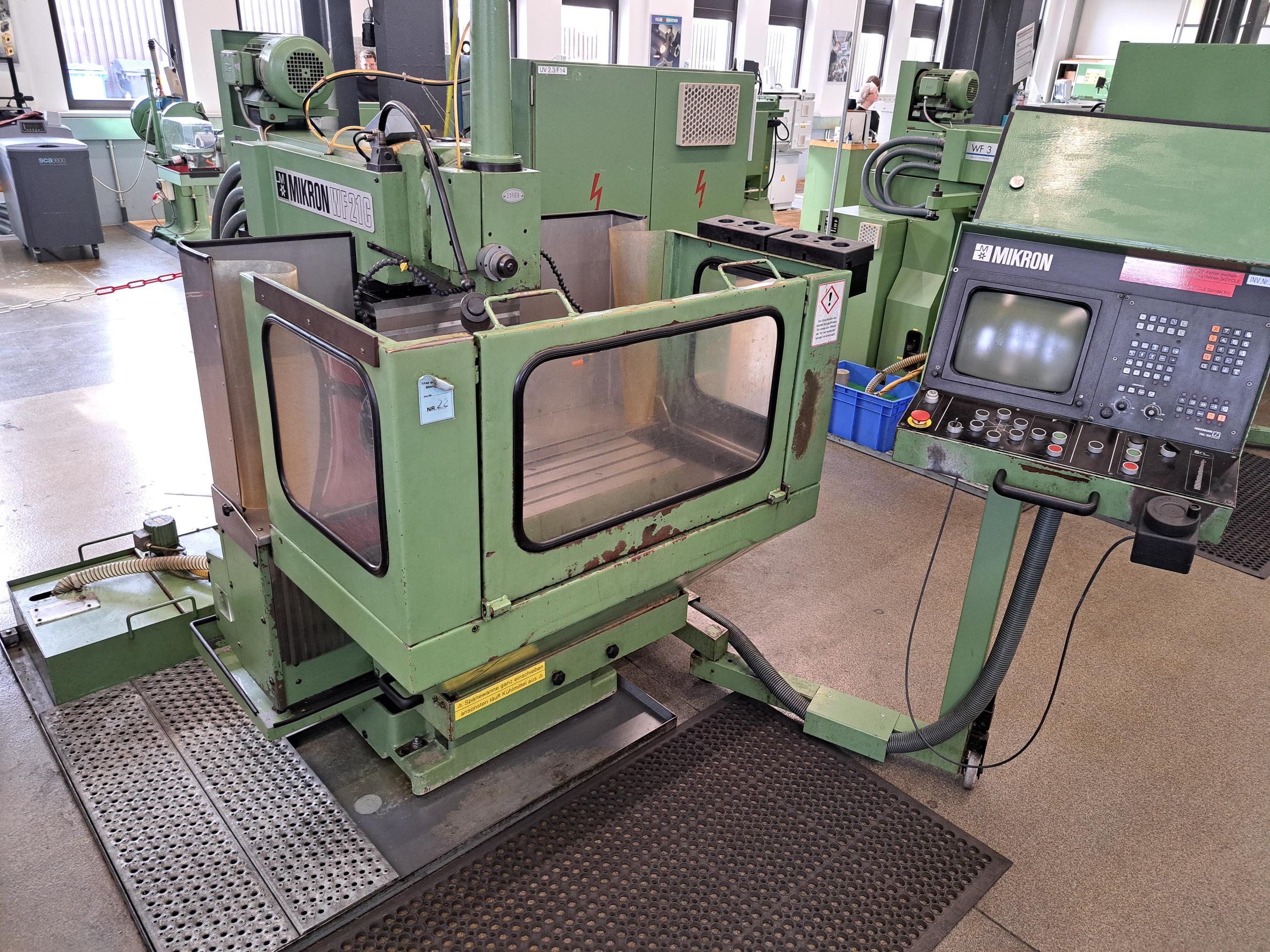 CNC Werkzeugfräsmaschine MIKRON WF 21 C