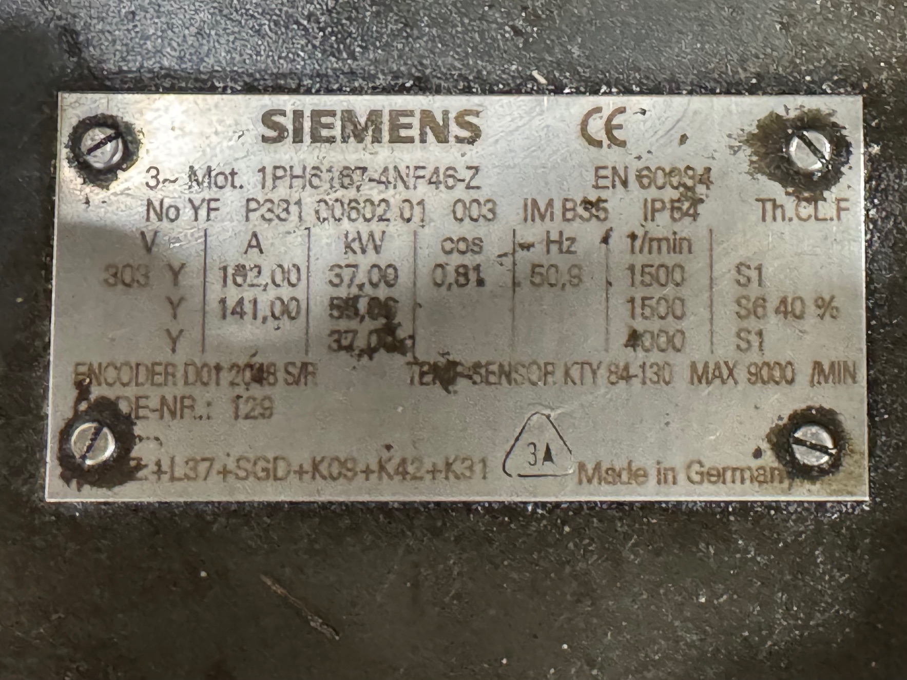 Spindelstock für HÜLLER HILLE NBH 170