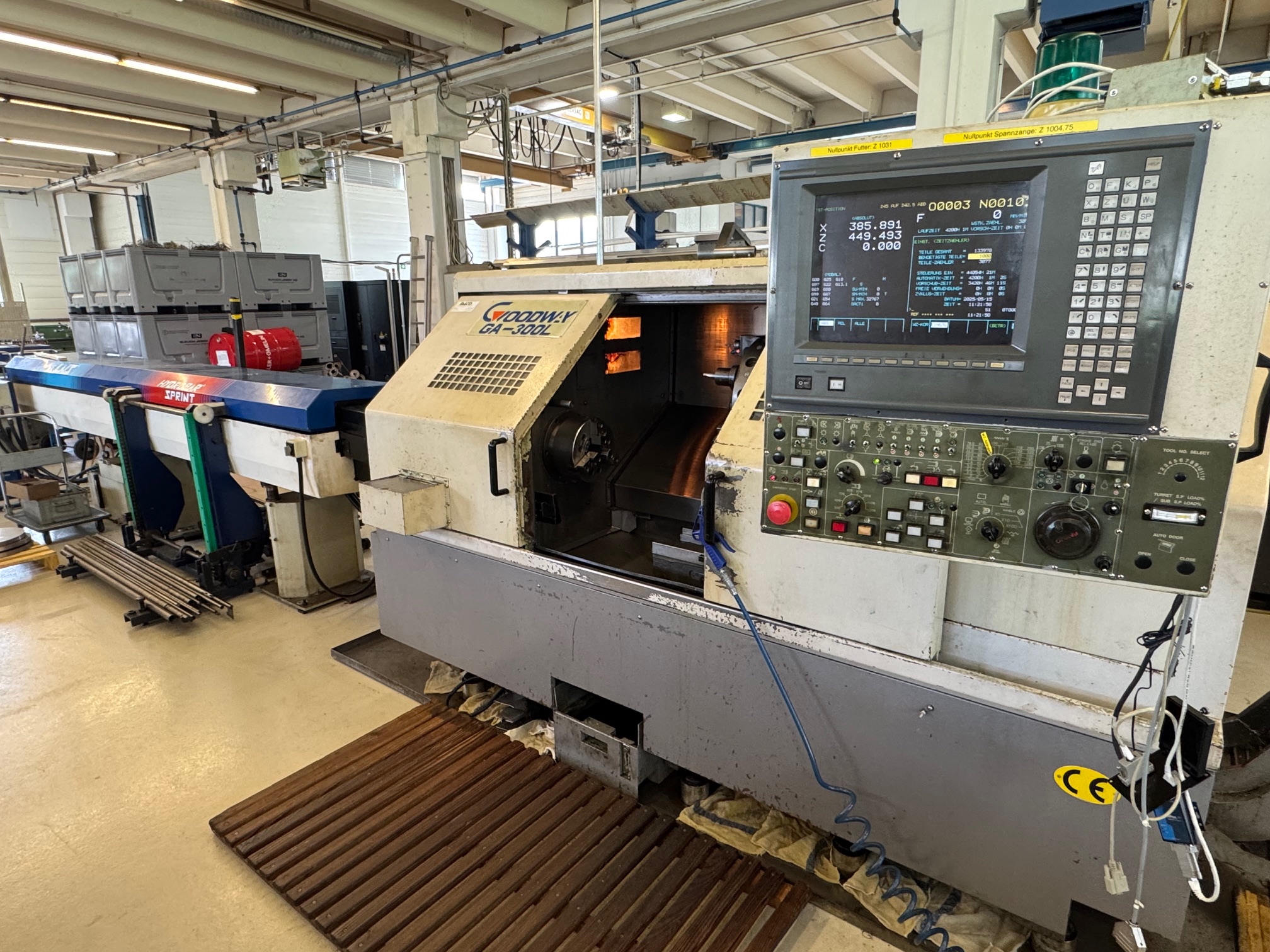 CNC Drehmaschine GOODWAY GA300L