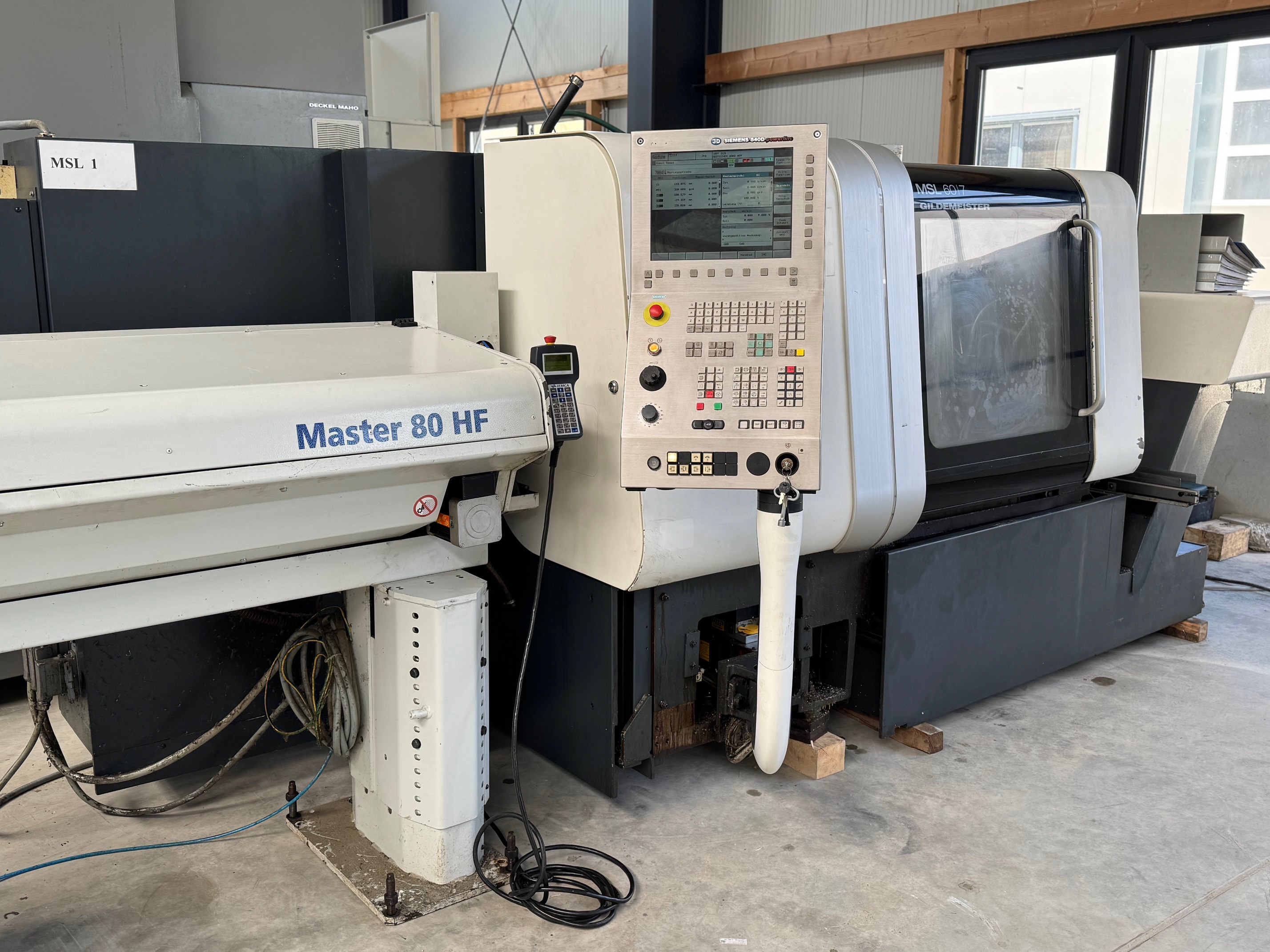 CNC Drehmaschine GILDEMEISTER DMG MSL 60/7