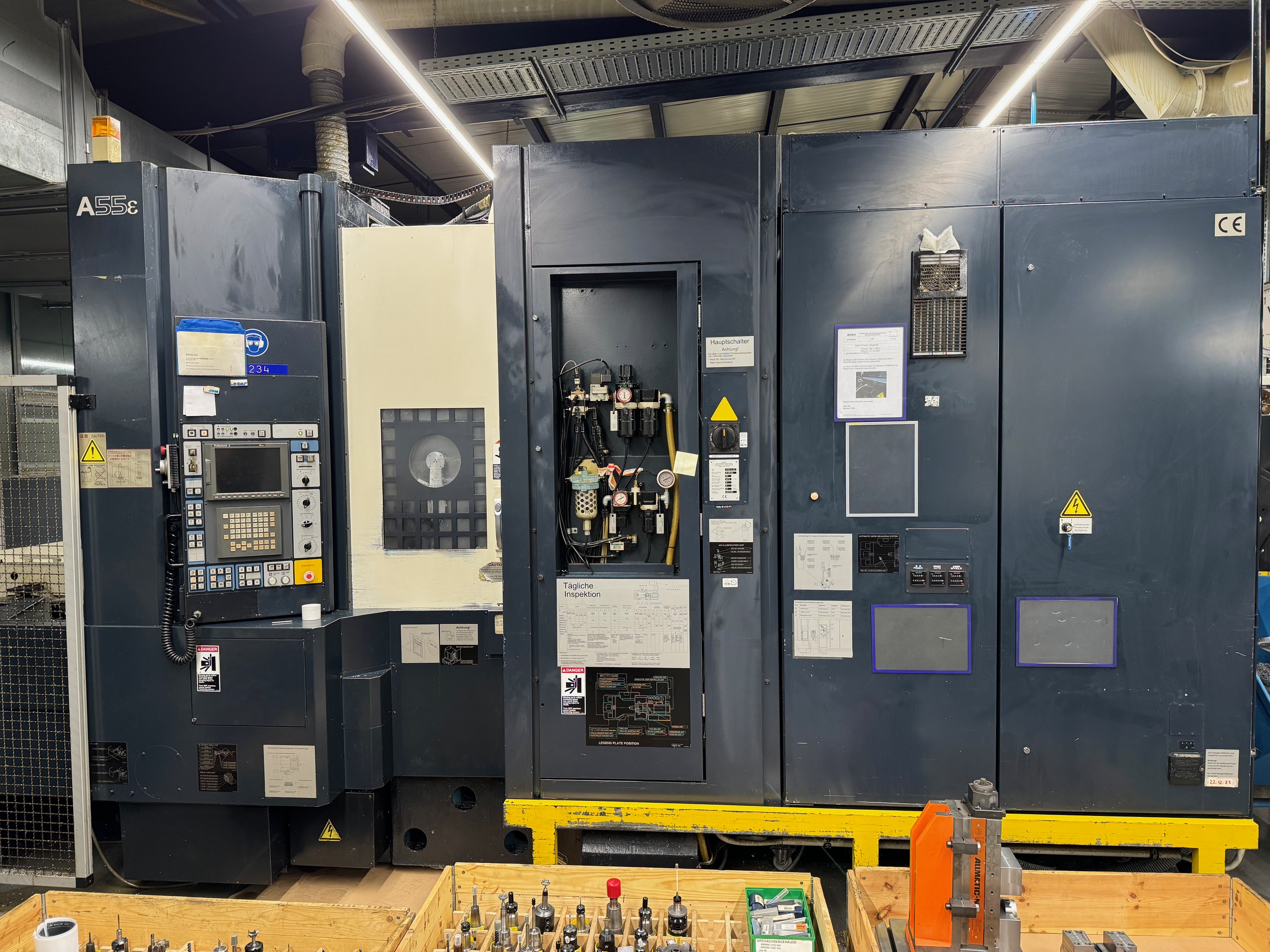 Bearbeitungszentrum - Horizontal  MAKINO A55