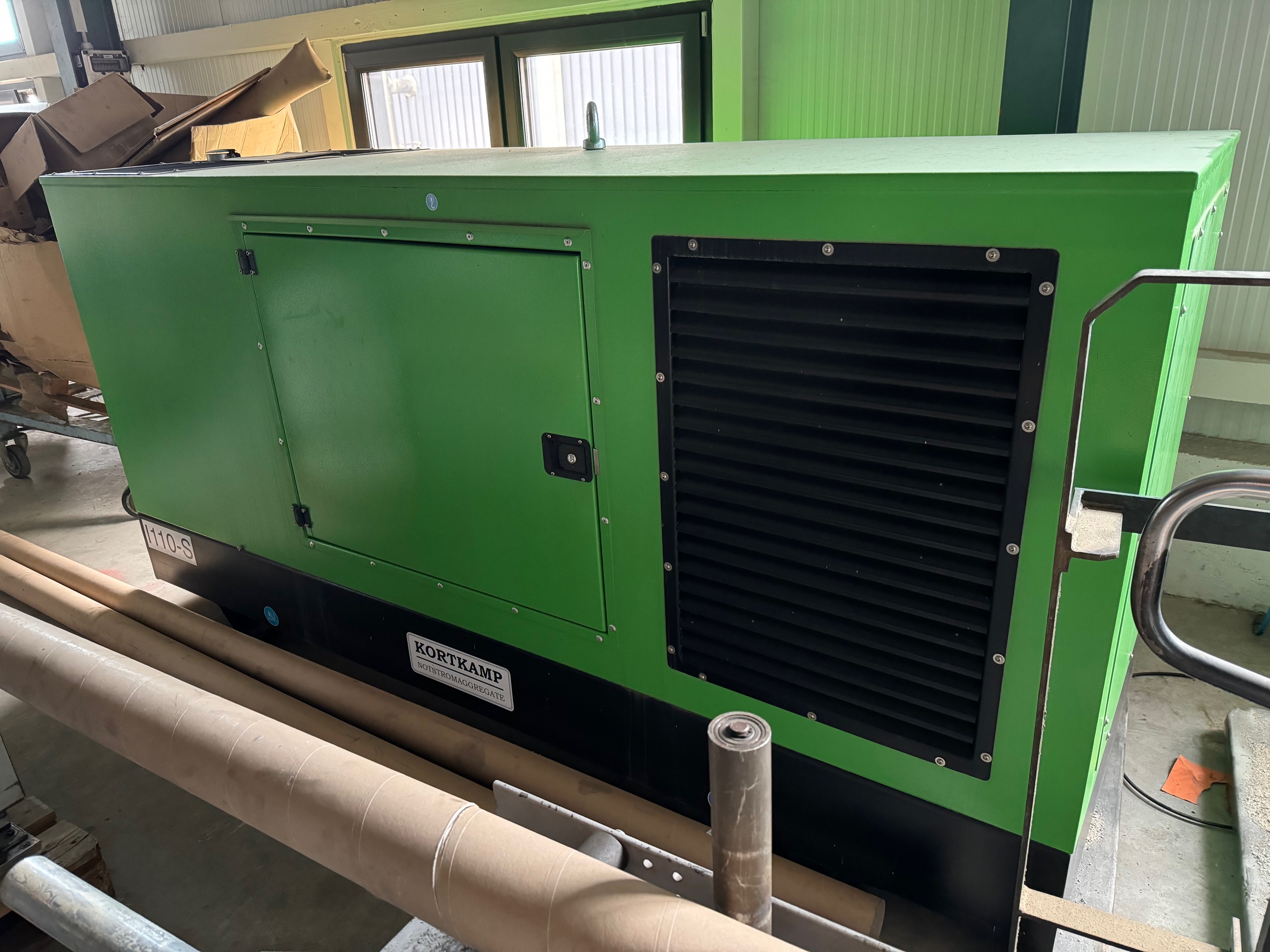 Diesel Notstromaggregat KORTKAMP TYPE I110-S IVECO