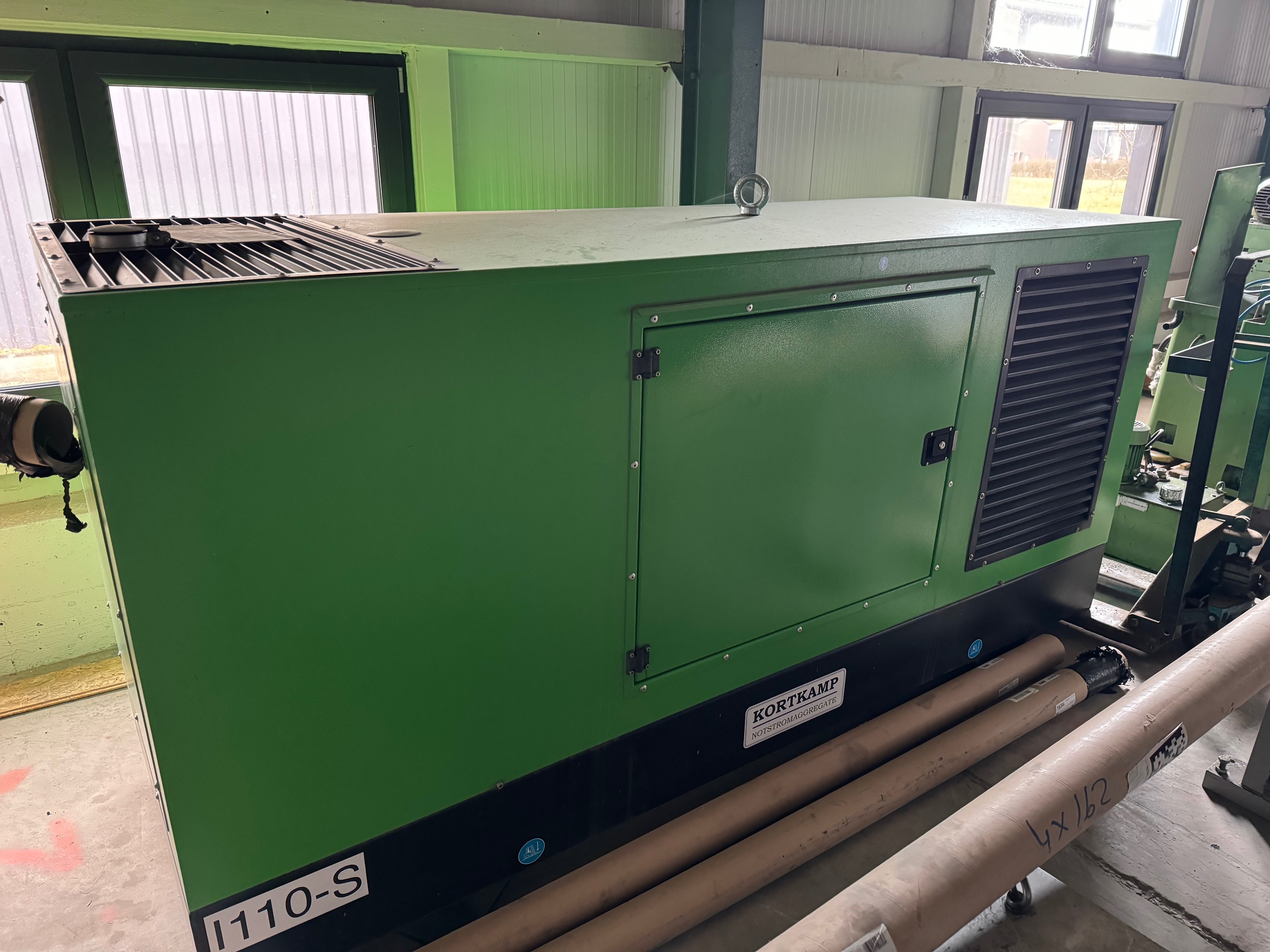 Diesel Notstromaggregat KORTKAMP TYPE I110-S IVECO