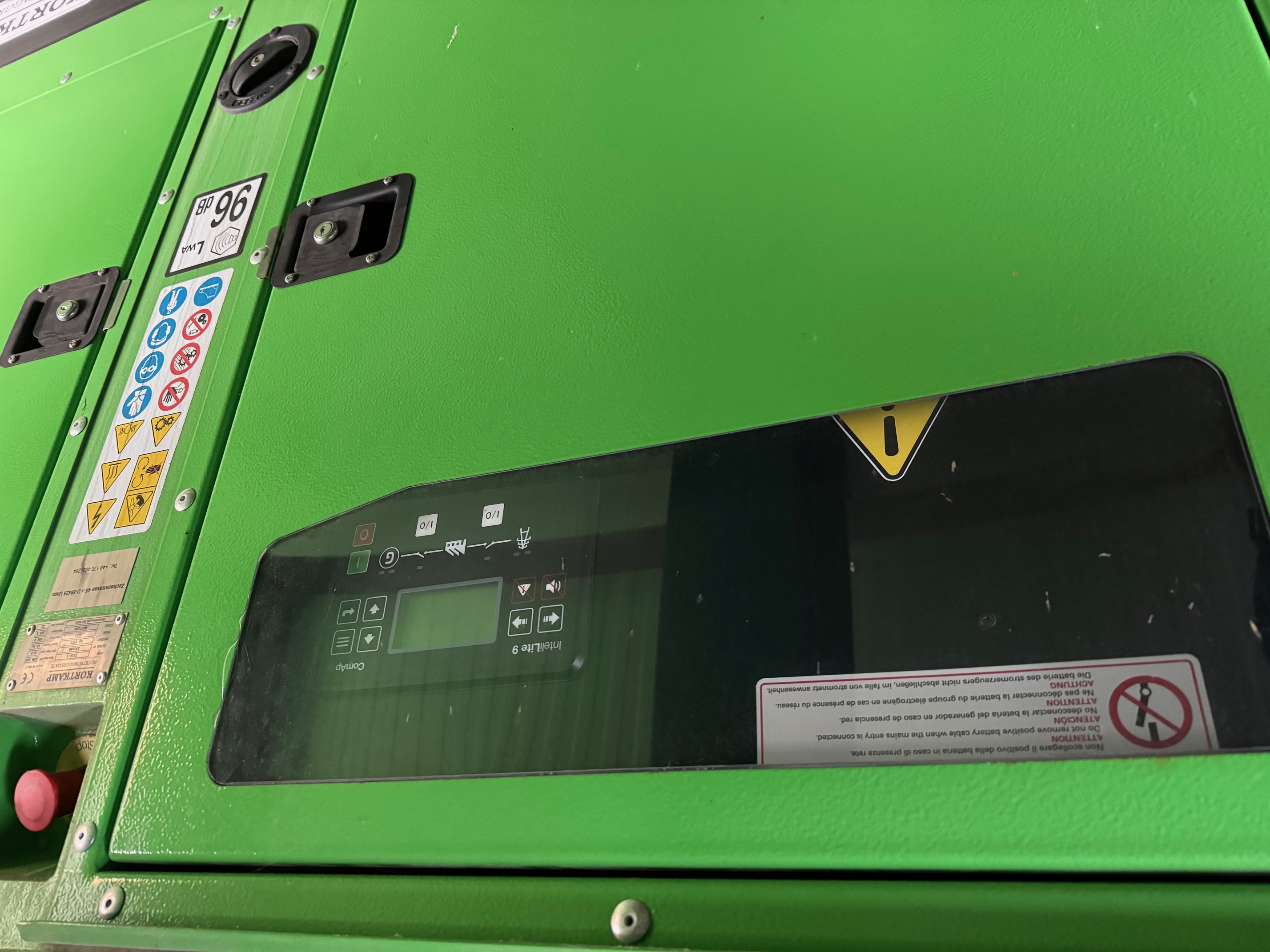 Diesel Notstromaggregat KORTKAMP TYPE I110-S IVECO